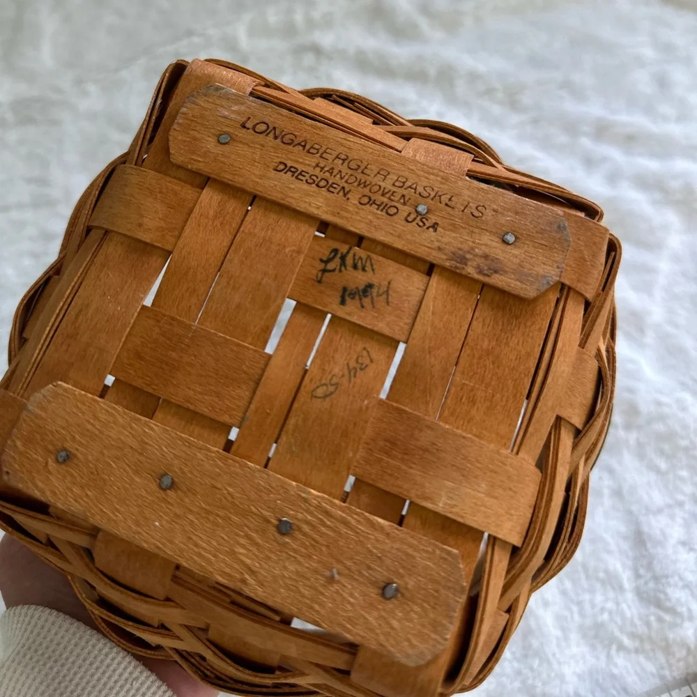Longaberger elegant basket